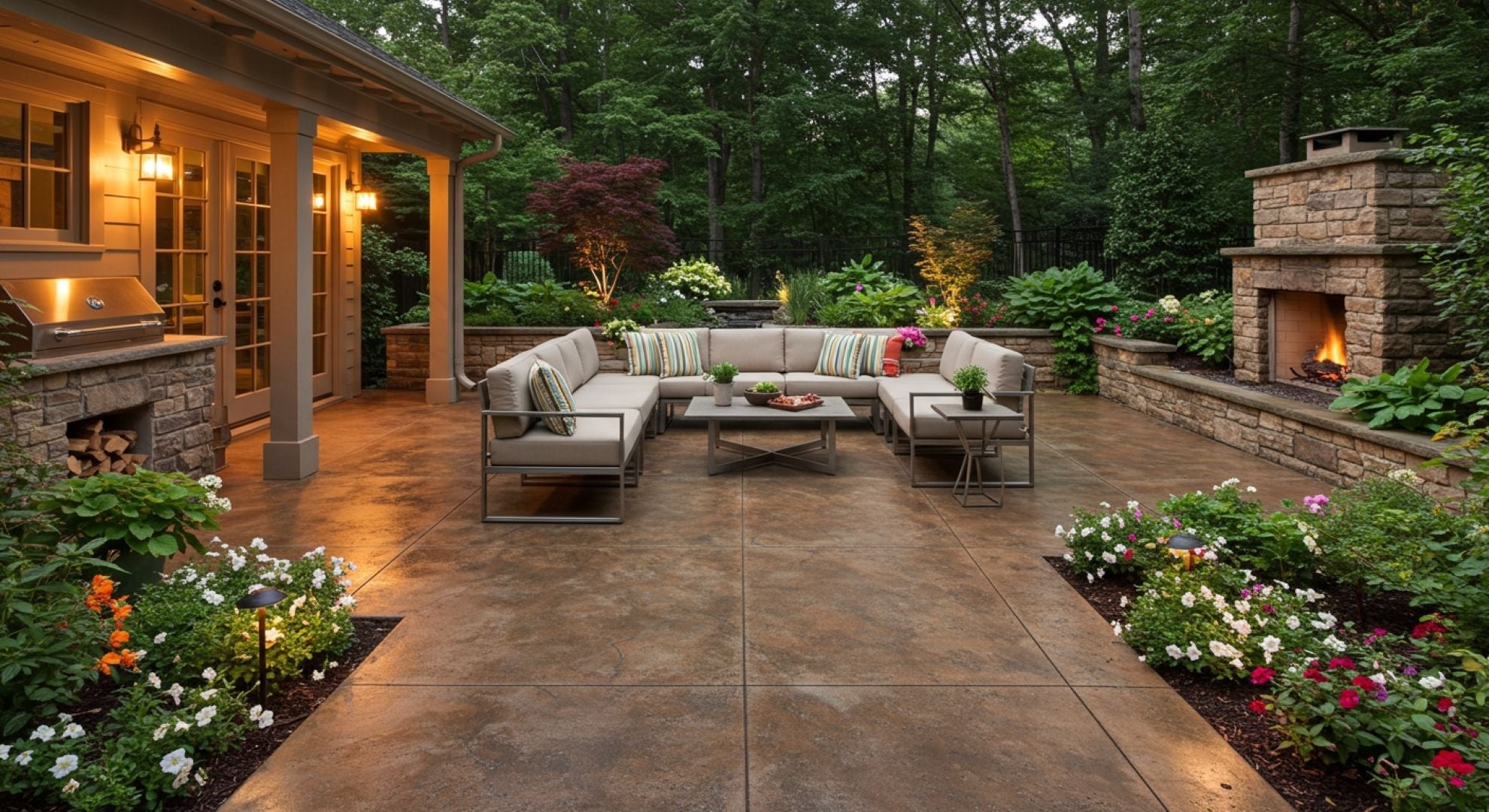 Reactive Acid Chemical (RAC) Concrete Stain