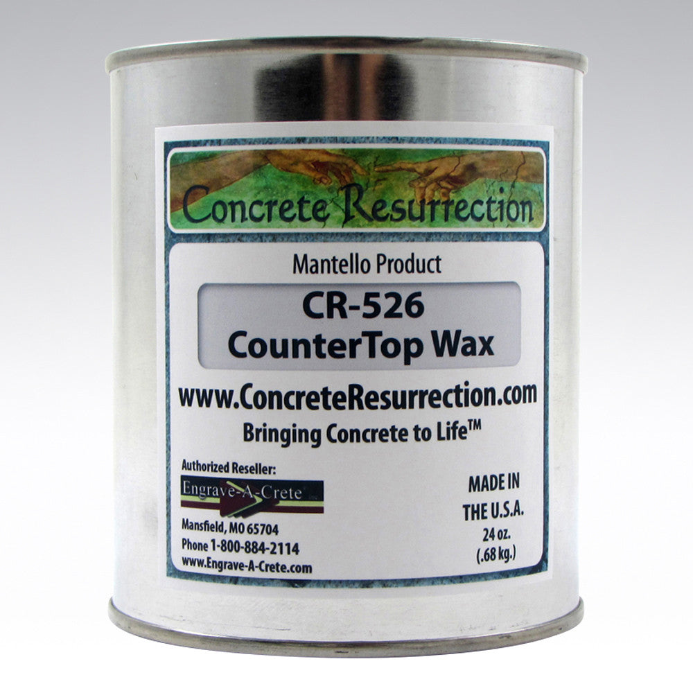 Concrete Counter Top Wax