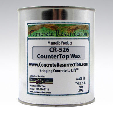 Concrete Counter Top Wax