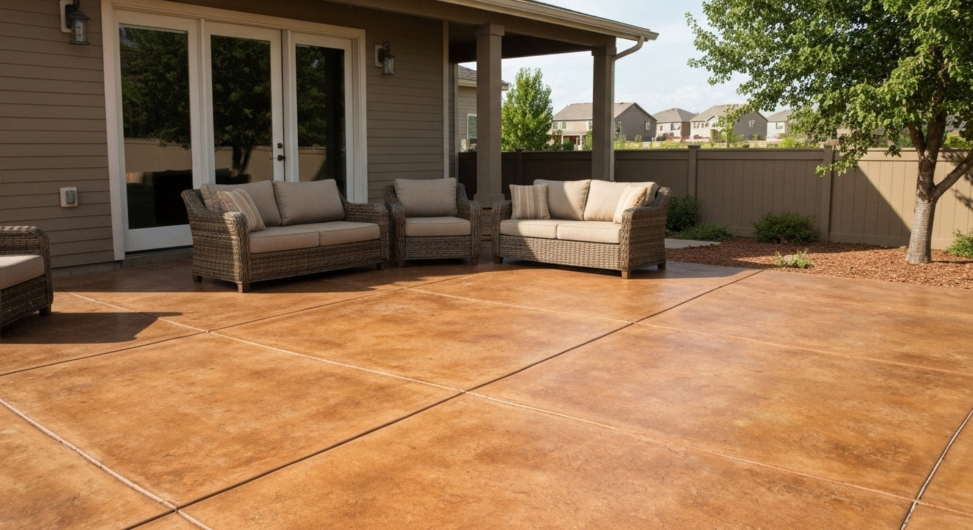 Water Reducible Concentrated (WRC) Concrete Stain