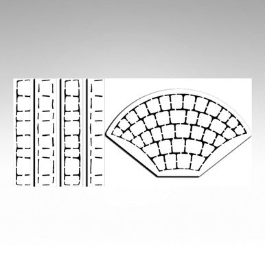 Cobblestone Fan Set - Small